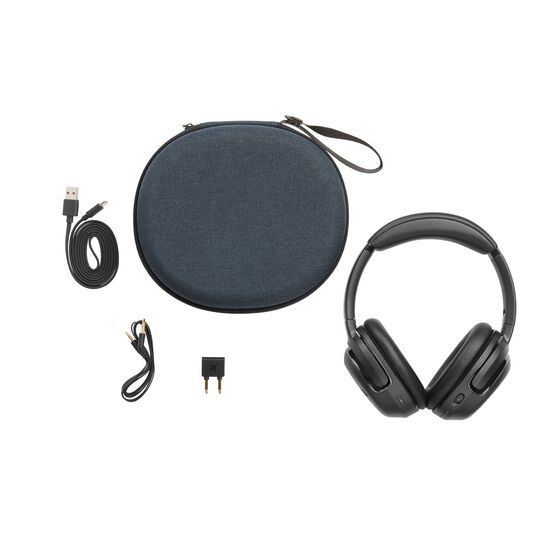 JBL Tour One - Black - Wireless over-ear noise cancelling headphones - Detailshot 1 JBL Tour One - Black - Wireless over-ear noise cancelling headphones - Detailshot 1